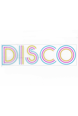 Неоновая надпись DISCO