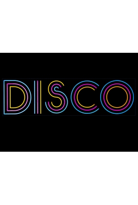 Неоновая надпись DISCO