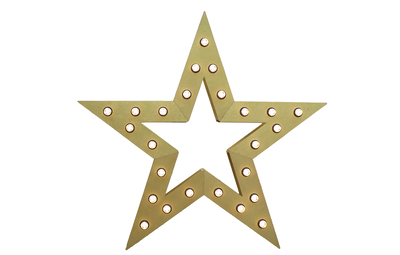 Звезда с лампами 150 см